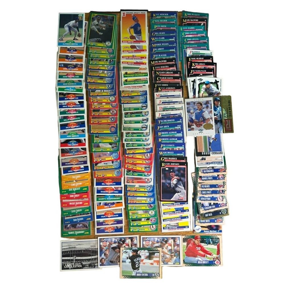 Lot Of 140+ Vintage Score Baseball Cards-Assorted Players & Teams 1984/88-91/94+